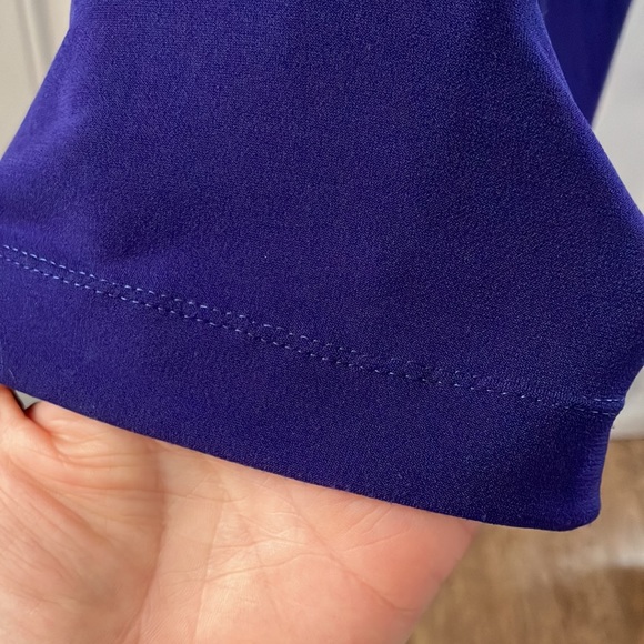 CALVIN KLEIN PURPLE MAXI LONG FORMAL DRESS SIZE S - Picture 9 of 9